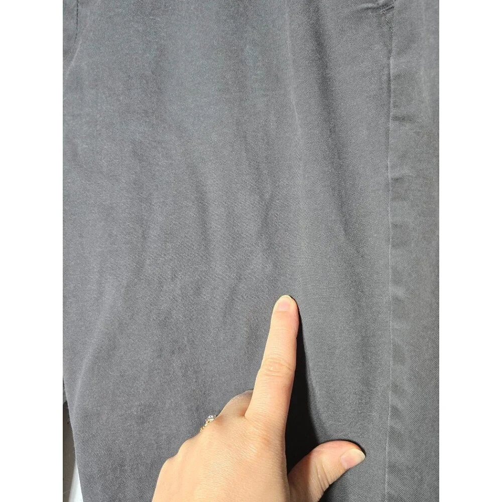 Banana Republic Mens Gray Aiden Straight Chino Pants 32/32 Preppy Neutral Career